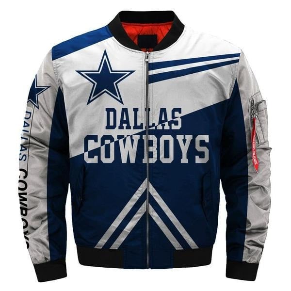 Dallas Cowboys NFL Football 3D Bomber Jacket