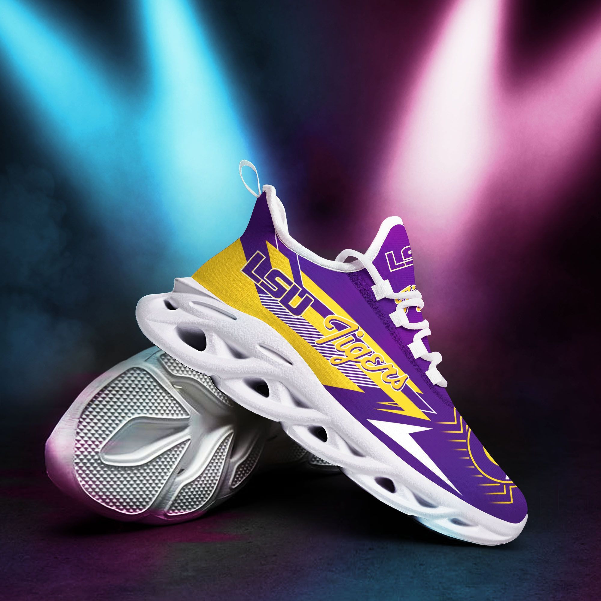 Lsu Tigers Max Soul Shoes Dtms1910014