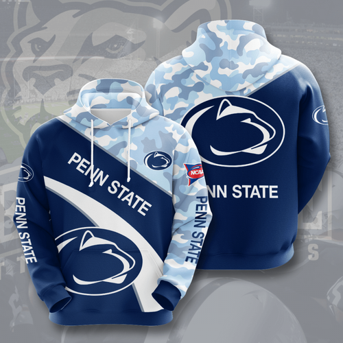 Penn State Nittany Lions Unisex 3D Printed Hoodie For Men Women Clothing Clothes Outfit Nd