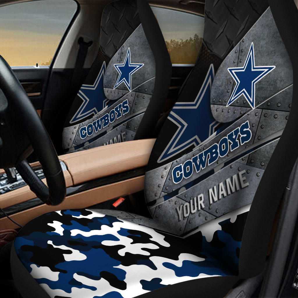 Dallas Cowboys Personalized Car Seat Cover Set CSC1939