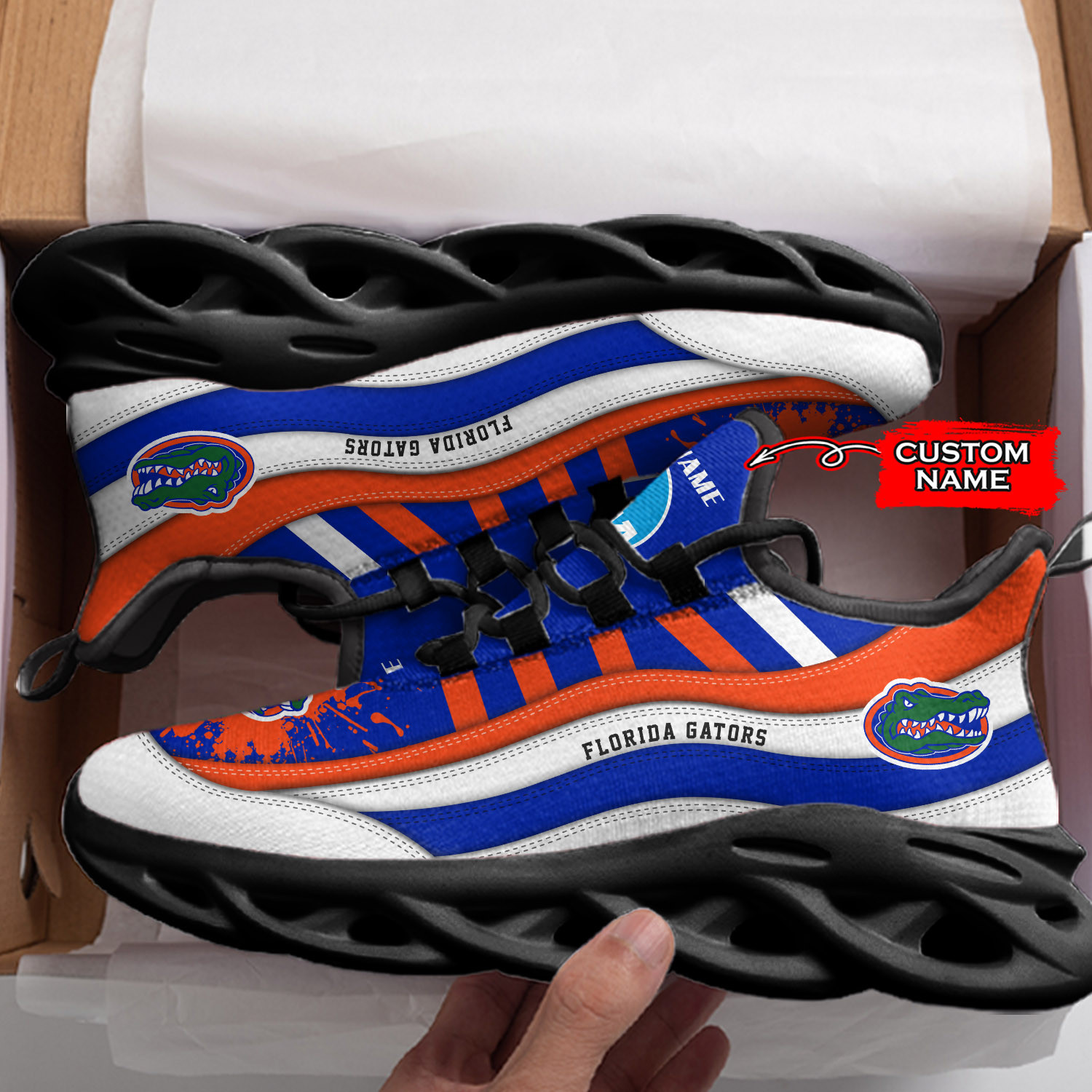 Florida Gators Max Soul Shoes Sneakers For Men And Women 760