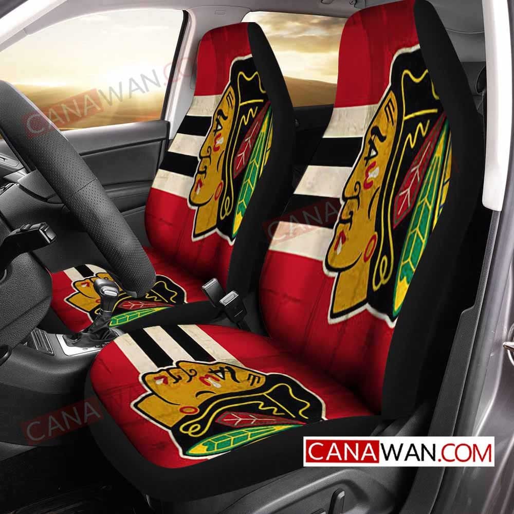 Chicago Blackhawks Car Seat Cover Set CSC5029