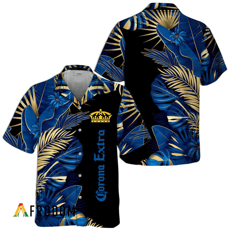 Corona Extra Tropical Palm Hawaiian Shirt