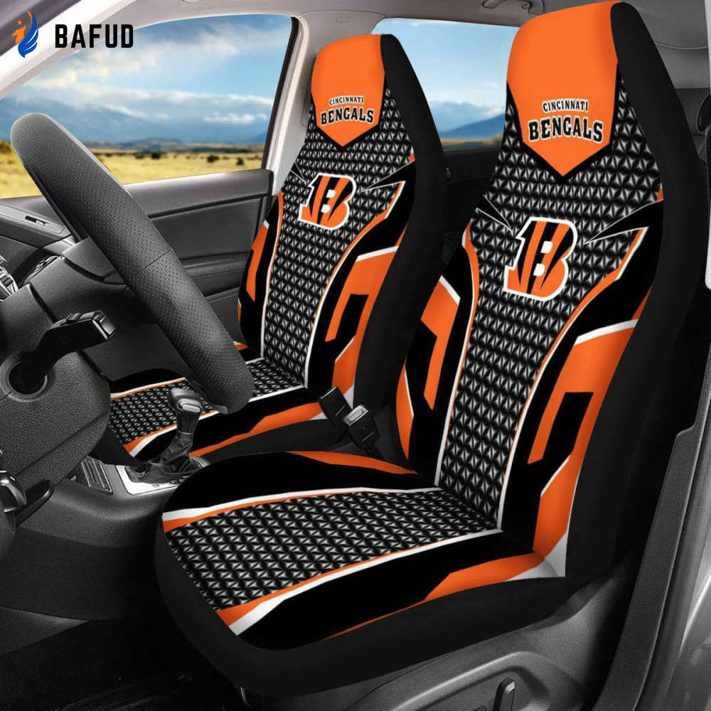 Cincinnati Bengals Car Seat Cover Set CSC3367