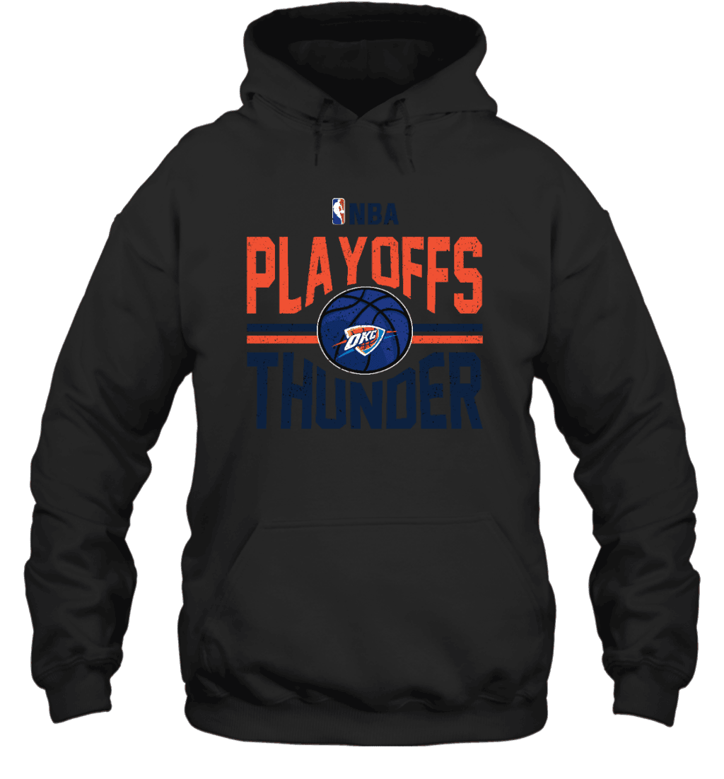 Oklahoma City Thunder Style NBA Playoffs New Design Basketball 2D Hoodie