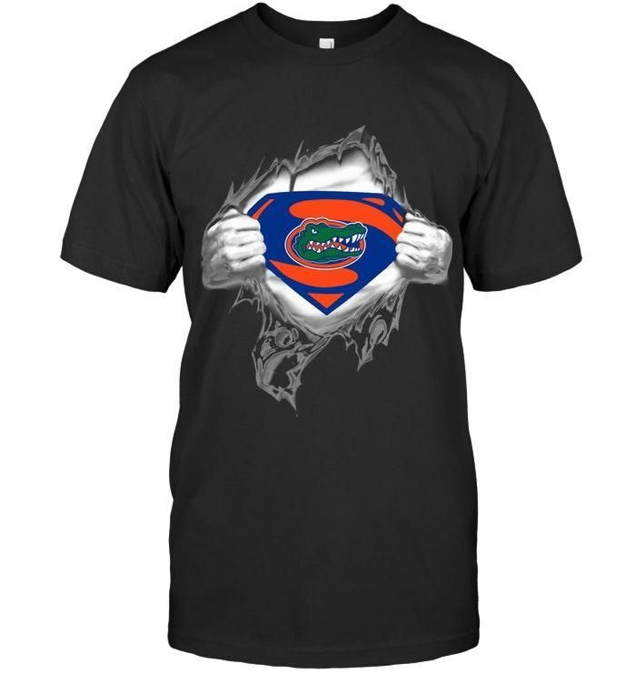 Florida Gators Superman Ripped Shirt &hellip;