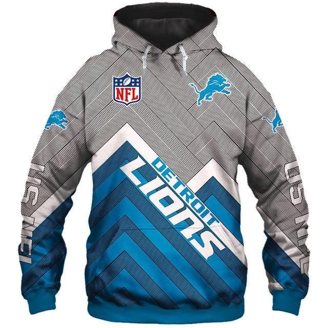 Detroit Lions 3D Hoodie