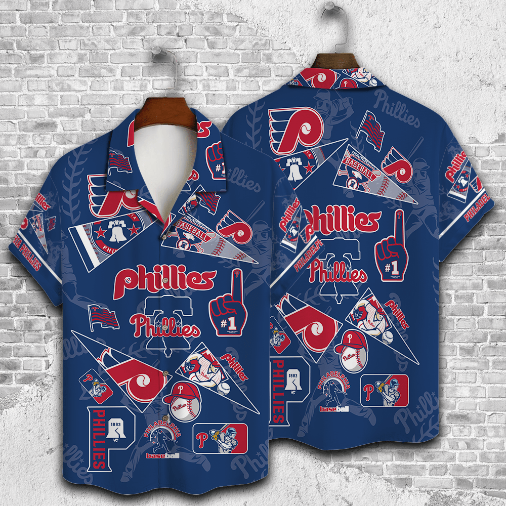 3D Hawaiian Shirt Inspired By Philadelphia Phillies