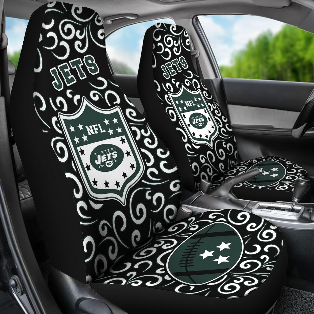 New York Jets Car Seat Covers Set CSC2446