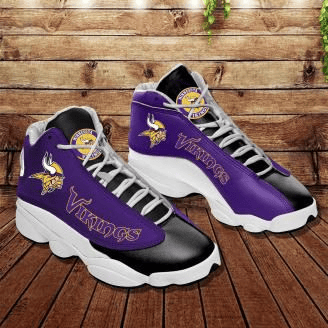 Minnesota Vikings Air Jordan 13 Shoes JD13 V738