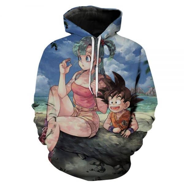 Dragon Ball Z Kid Goku And Bulma Blu &hellip;