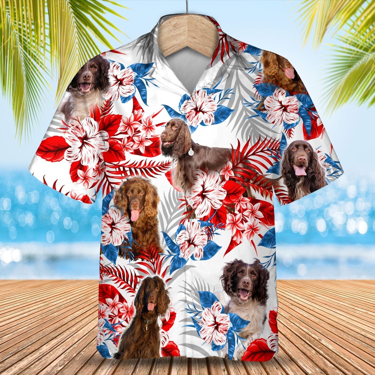 Field Spaniel Hawaiian Shirt –  Gift For Summer, Summer Aloha Shirt, Hawaiian Shirt For Men And Women