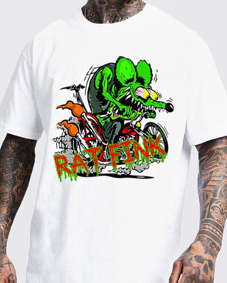 Rat Fink Mouse And Moto Ed Big Daddy Roth Shirt Outfit