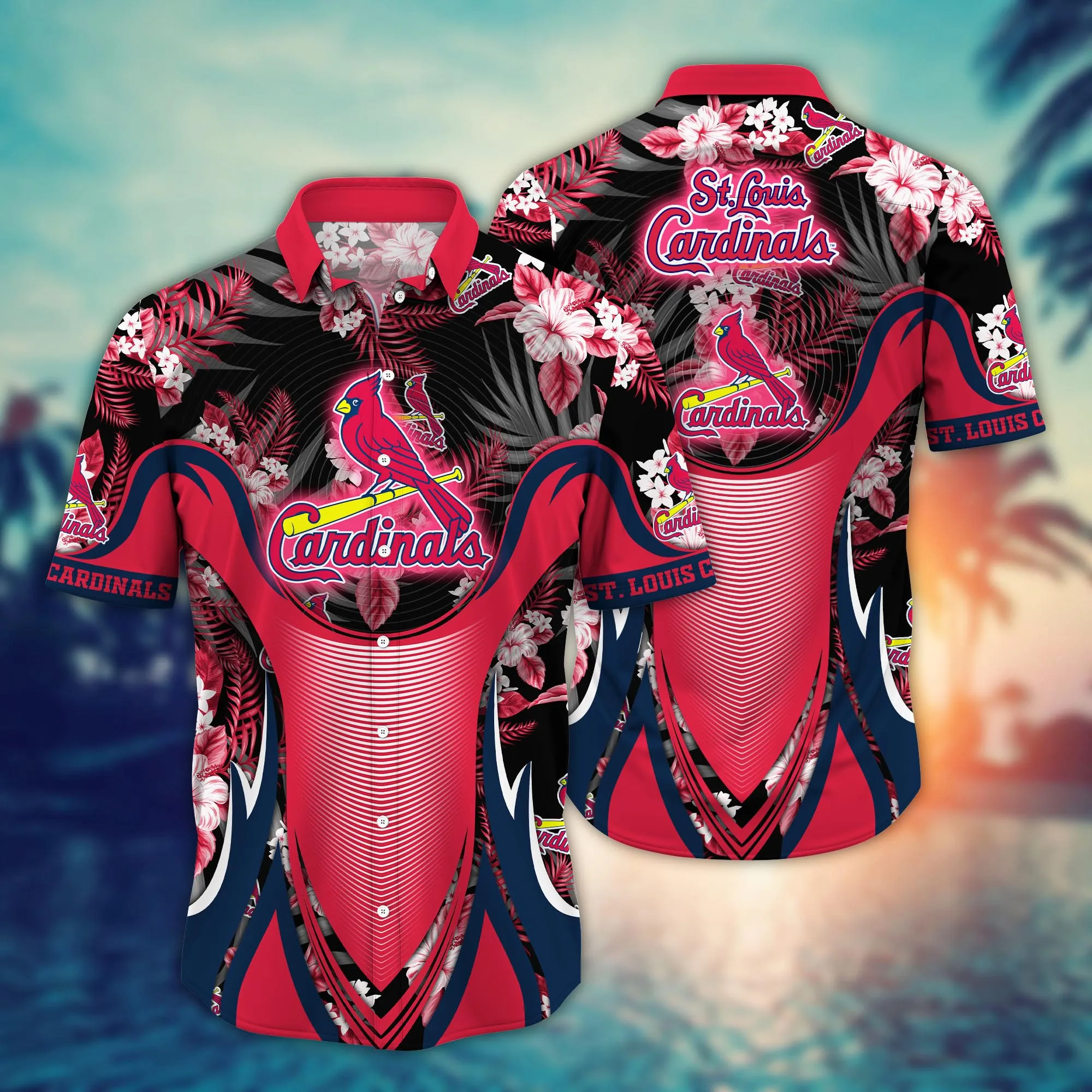 St. Louis Cardinals Mlb Hawaiian Shirt High Temperatures Aloha Shirt