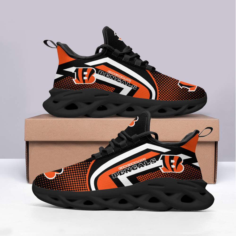 Cincinnati Bengals Clunky Sneaker Max Soul Shoes MS3096