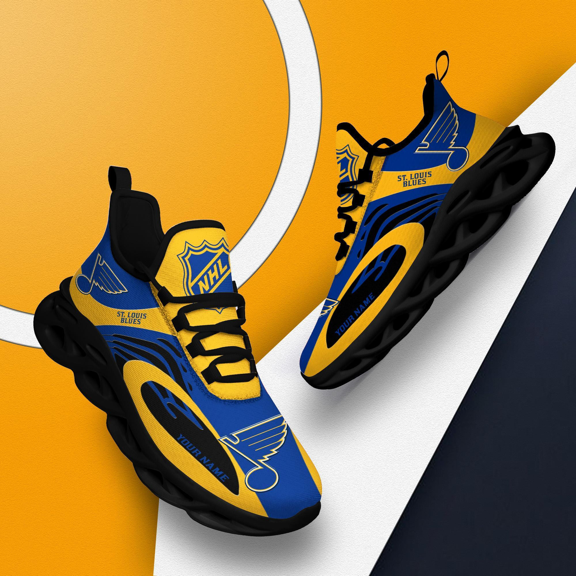 St. Louis Blues NHL Max Soul Shoes Sneakers For Men And Women Ver 01