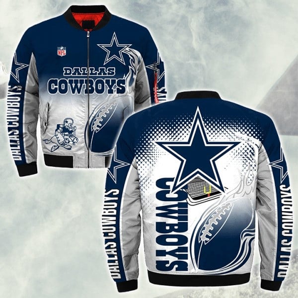 Dallas Cowboys NFL 3D Bomber Jacket