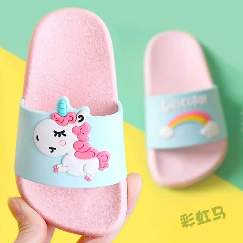 Unicorn Slippers For Boy Girl Rainbo &hellip;