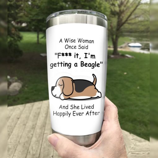 Beagle Dog Steel Tumbler, Gifts For New Moms, Christmas Gifts For Parents, Gift For Sister, Gift For Grandparent, Gifts For Mom, Dad Day Gifts Trending Fashion Design By PeckShirt 2024