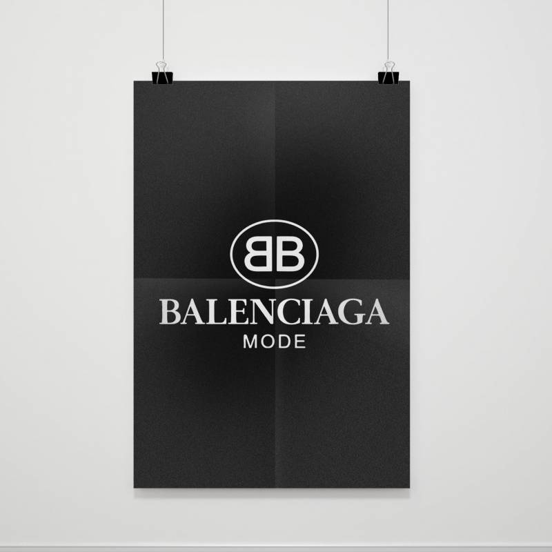 Balenciaga Poster, Poster art, Wall  &hellip;