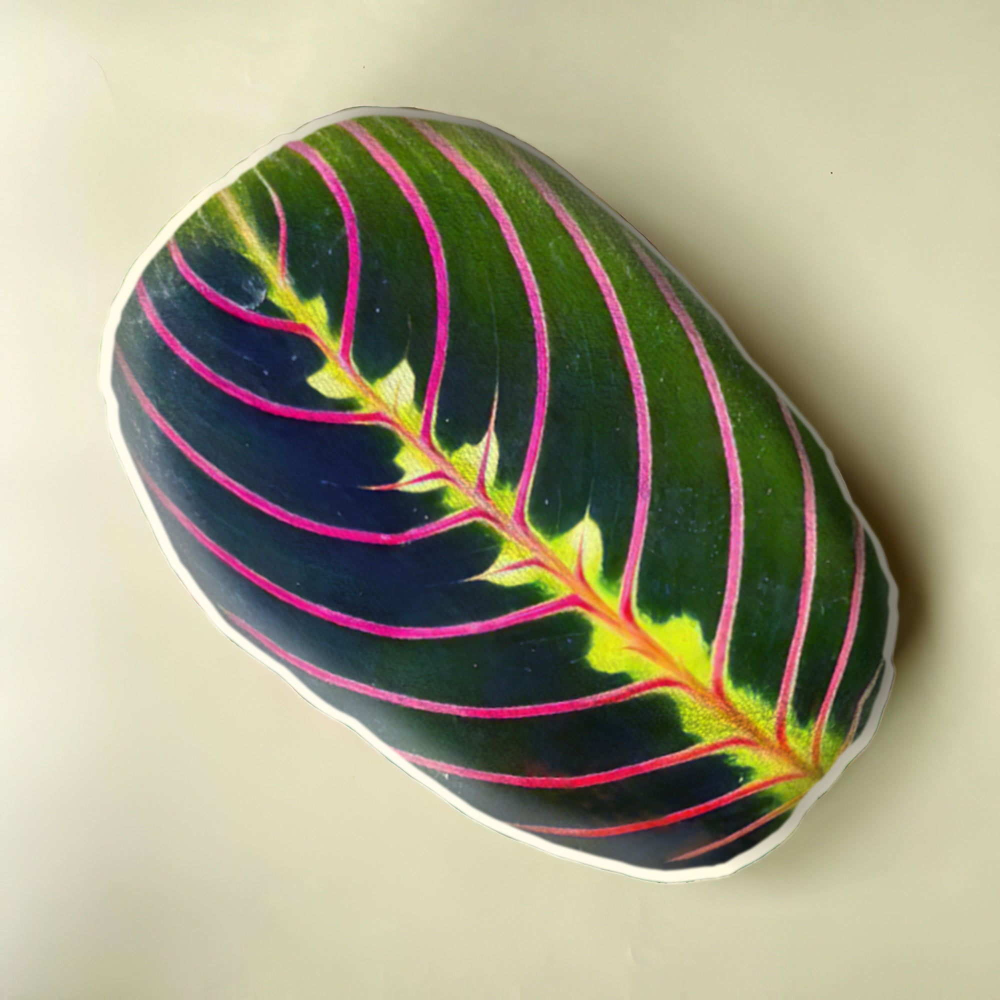 Maranta Leaf Pillow Best Gift For Ga &hellip;