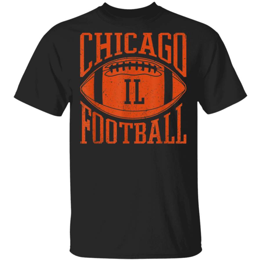 Vintage Chicago Football Illinois Retro Bear Gift TShirt Chicago Bears T shirt