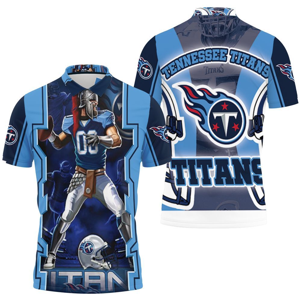 Stephen Gostkowski #03 Tennessee Titans 2021 Super Bowl Afc South Division Champions Polo Shirt