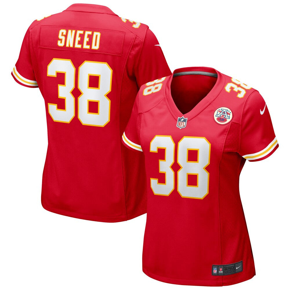 Women’S Kansas City Chiefs L’Jarius Sneed Nike Red Game Jersey