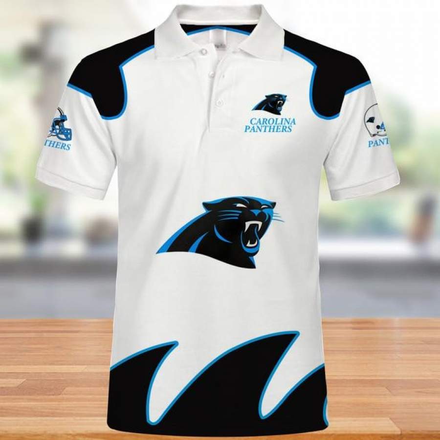 Carolina Panthers Polo Shirt - Funnymugsandshirts Fashion