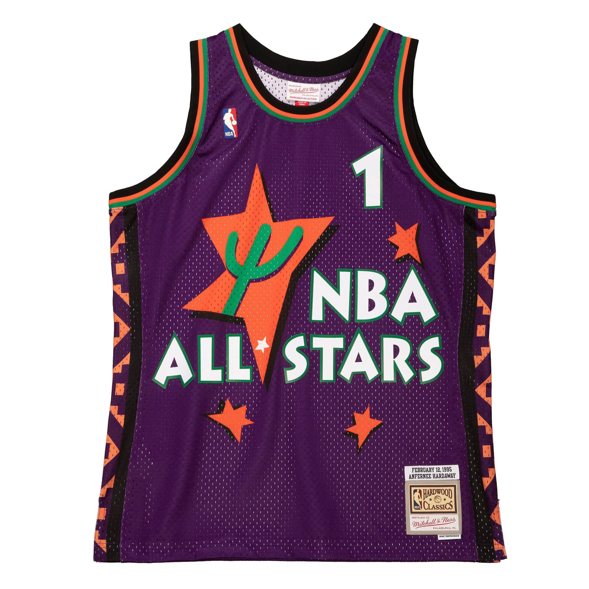 hardaway all star jersey