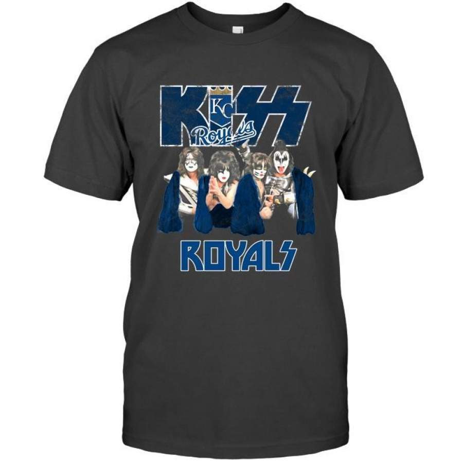 Kiss Kansas City Royals Trending Funny Gift Tshirt