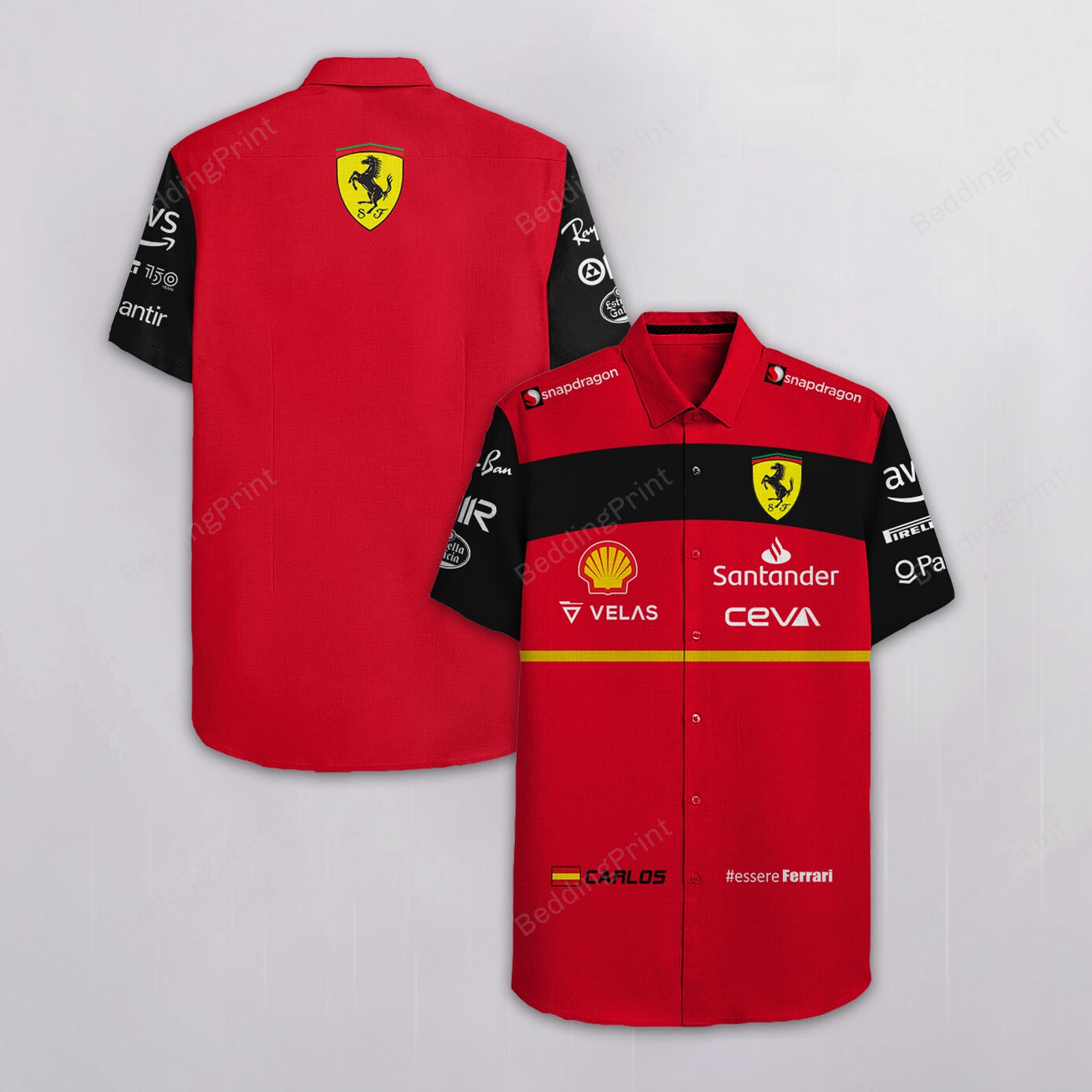 Carlos Sainz Hawaiian Shirt