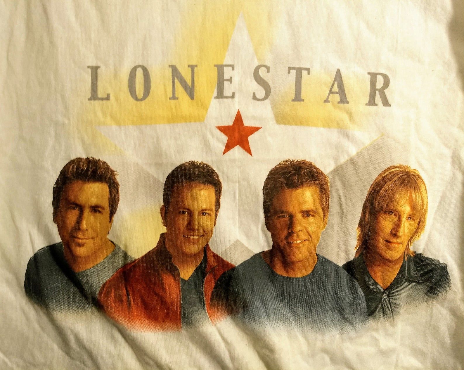 Lonestar Band Concert Tour T Shirt! Vintage 1998-99! Lonestar Concert T Shirt Like New! Never Worn!