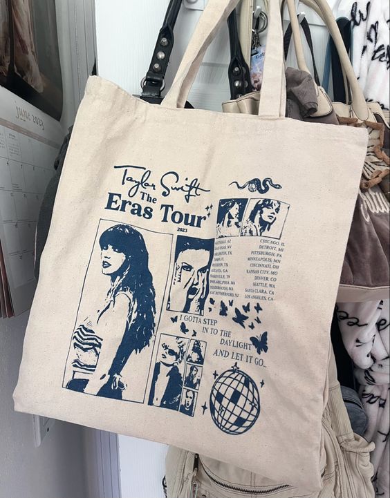 Taylor Swift Eras Tour Tote Bag