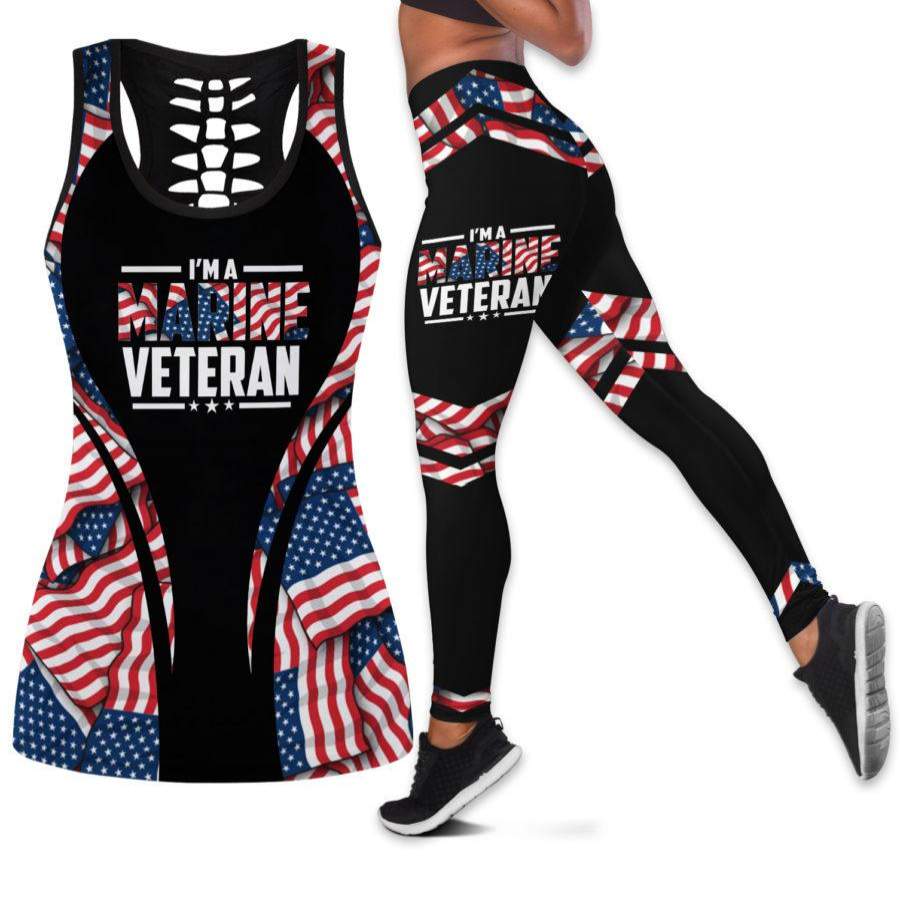 Marine Veteran Tank Top And Legging  &hellip;
