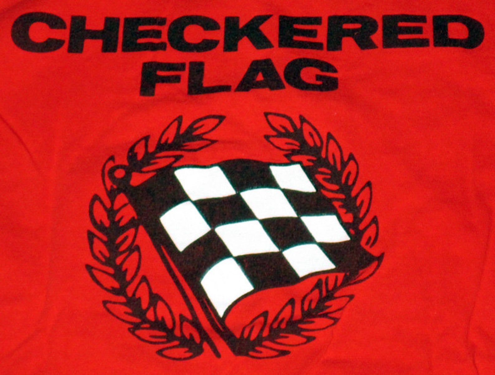 Racing In The Streets – Vintage 1970S Checkered Flag Brand Racing Pocket T-Shirt – – Drag Racing – Hot Rod – Nascar