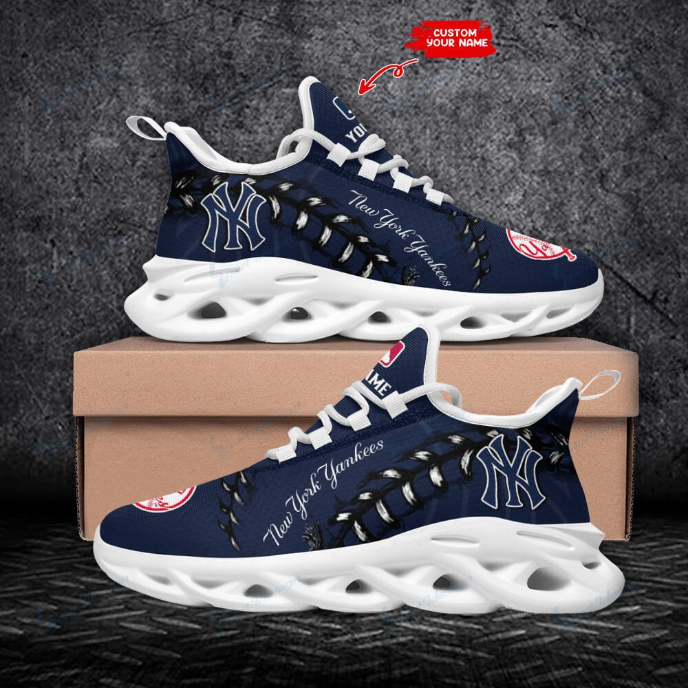 New York Yankees Personalized Clunky Sneaker Max Soul Shoes Ver 63