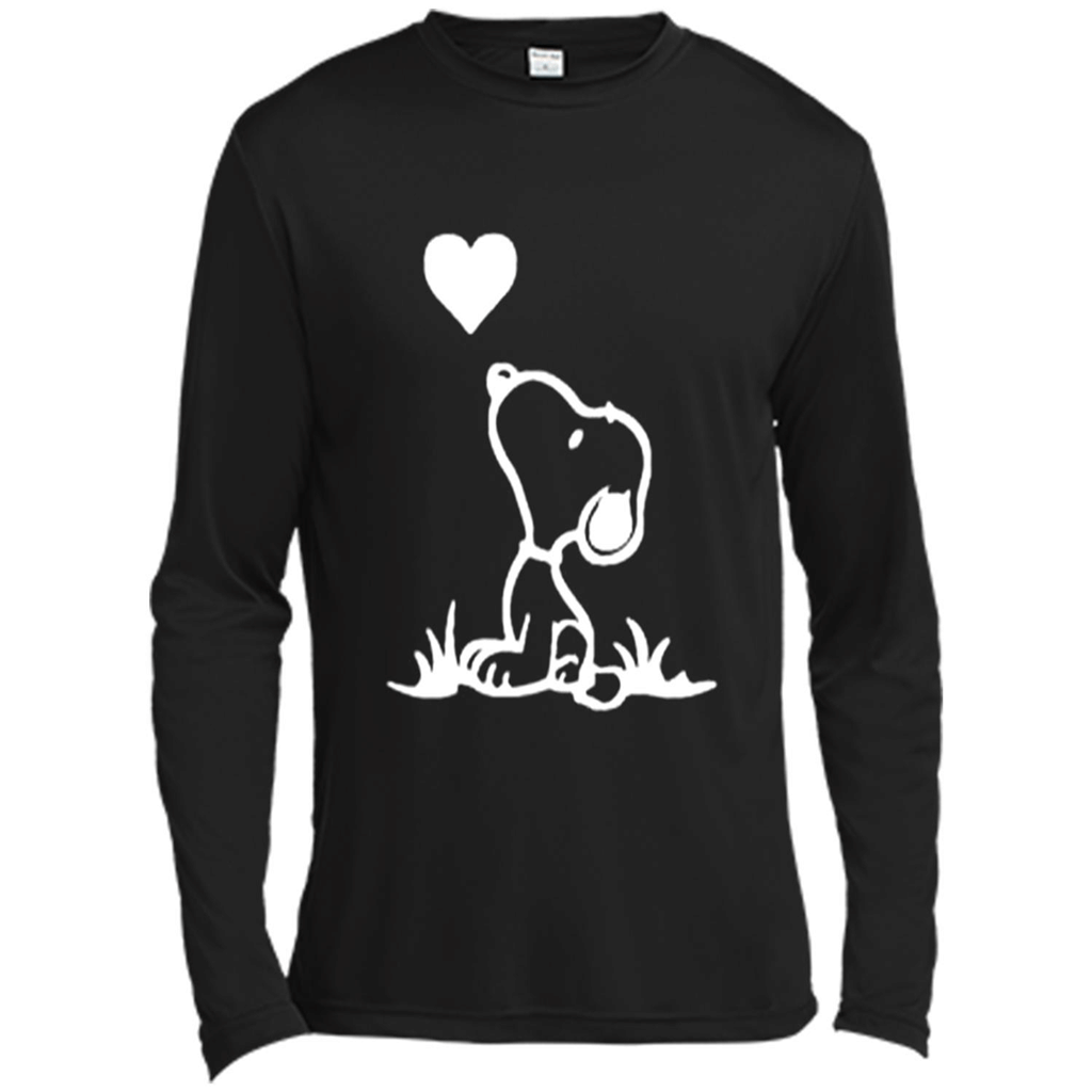 Snoopy Comic Dog - Canvas Long Sleeve T-Shirt Bespoketshirt Collections