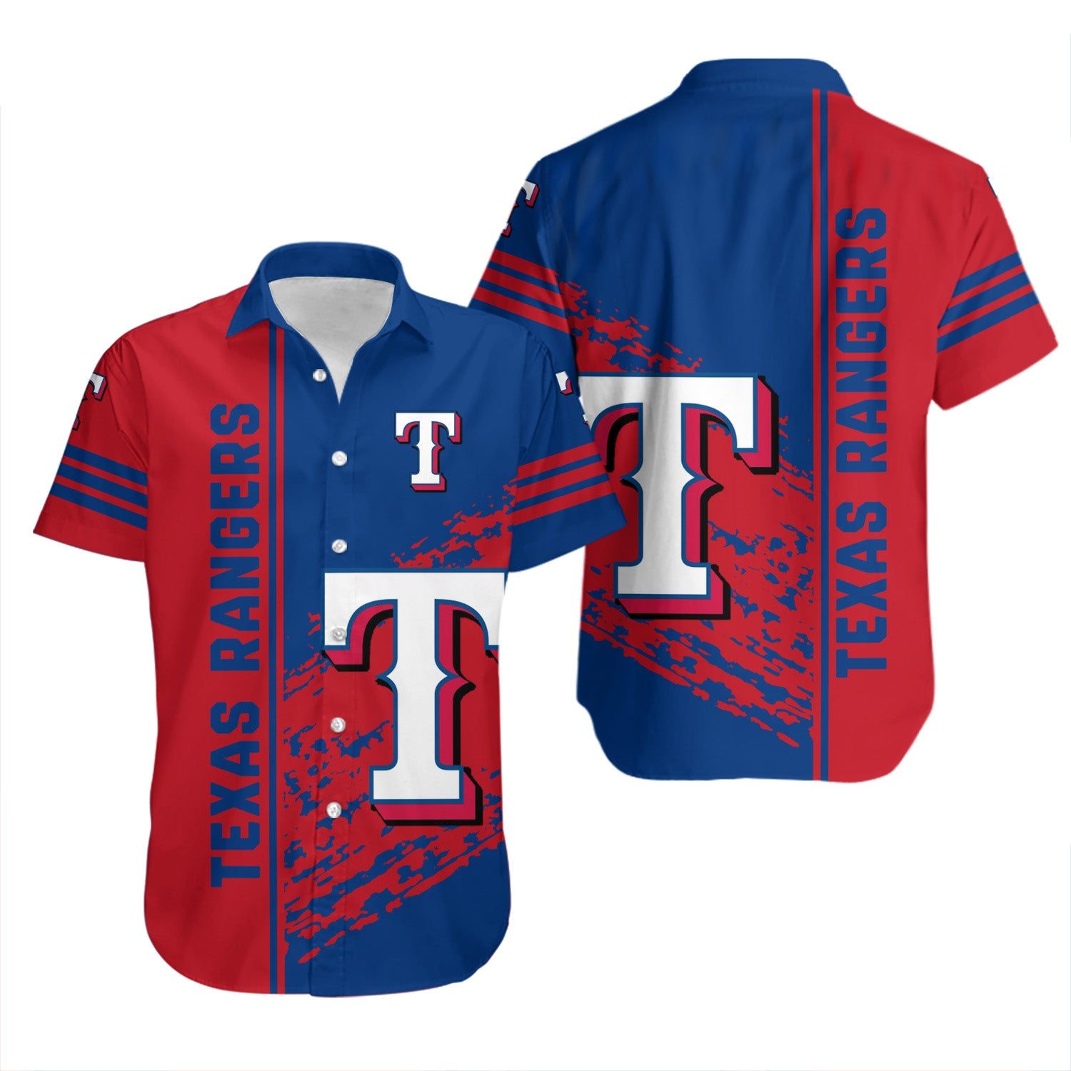 Texas Rangers Hawaiian Shirt Quarter Style – Mlb