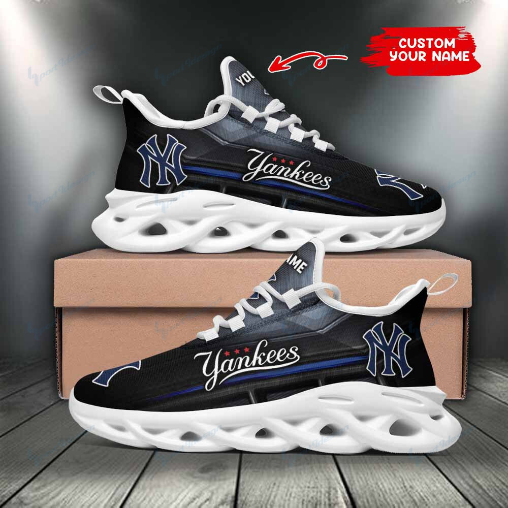 New York Yankees Personalized Clunky Sneaker Max Soul Shoes Ver 87