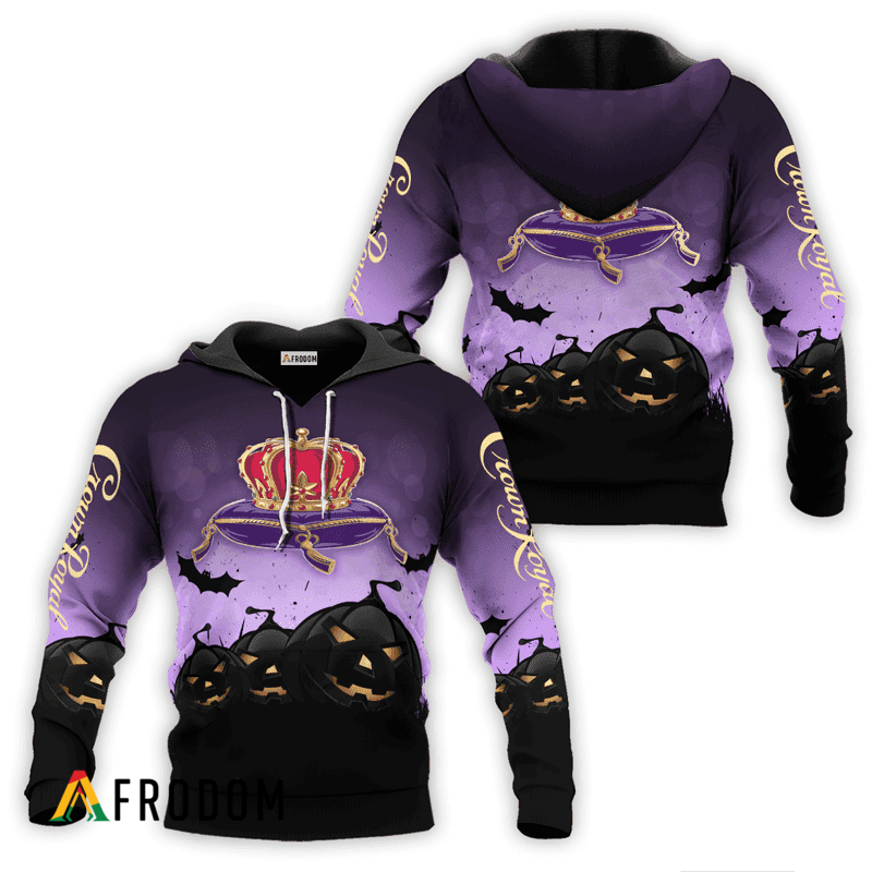 Crown Royal Halloween Night Pumpkin Hoodie & Zip Hoodie