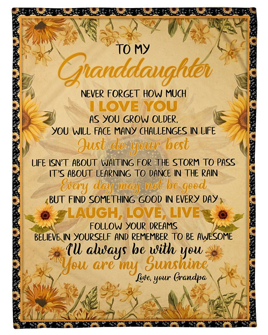 Granddaughter  – To My Grandda &hellip;