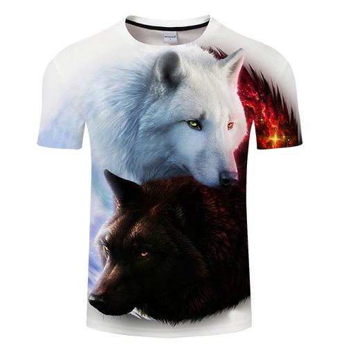 Gift For Wolf Lover Black & Whi &hellip;