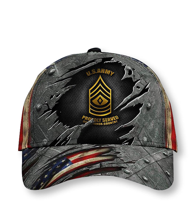 Us Army Proudly Served 3D Hat Vetera &hellip;