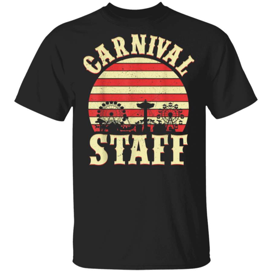 Vintage Carnival Birthday Shirt – Carnival Staff  T-Shirt By Vevotee Store Hoodie Shirt