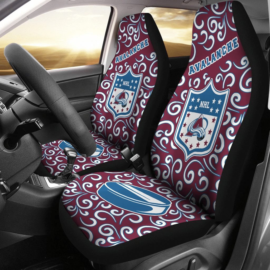 Colorado Avalanche Car Seat Cover Set CSC8085