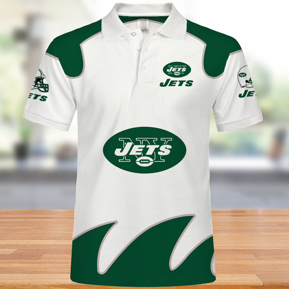 New York Jets Polo Shirts Summer Gift For Fans - Funnymugsandshirts Fashion