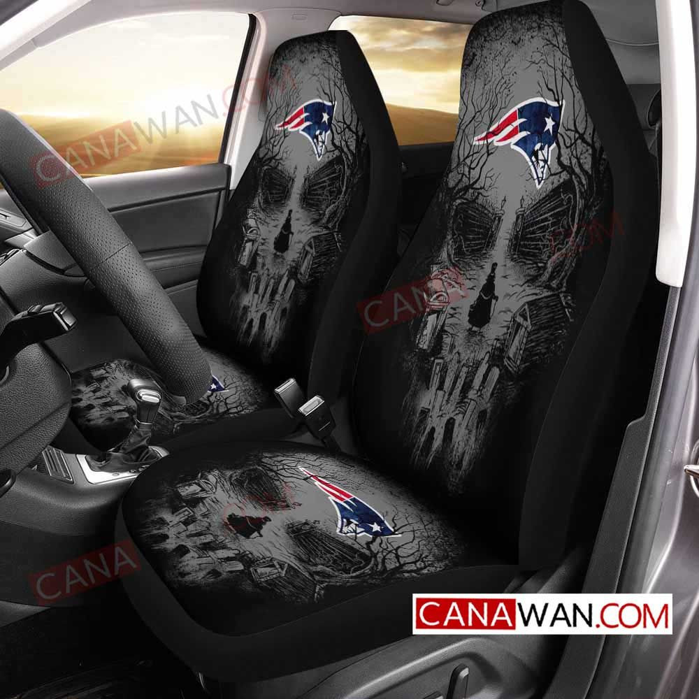 New England Patriots Car Seat Cover Set CSC8552