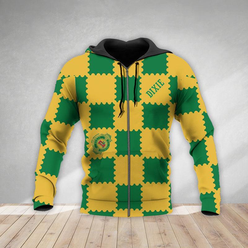 Gorgeous Gingham Dixie Beer Hoodie & Zip Hoodie