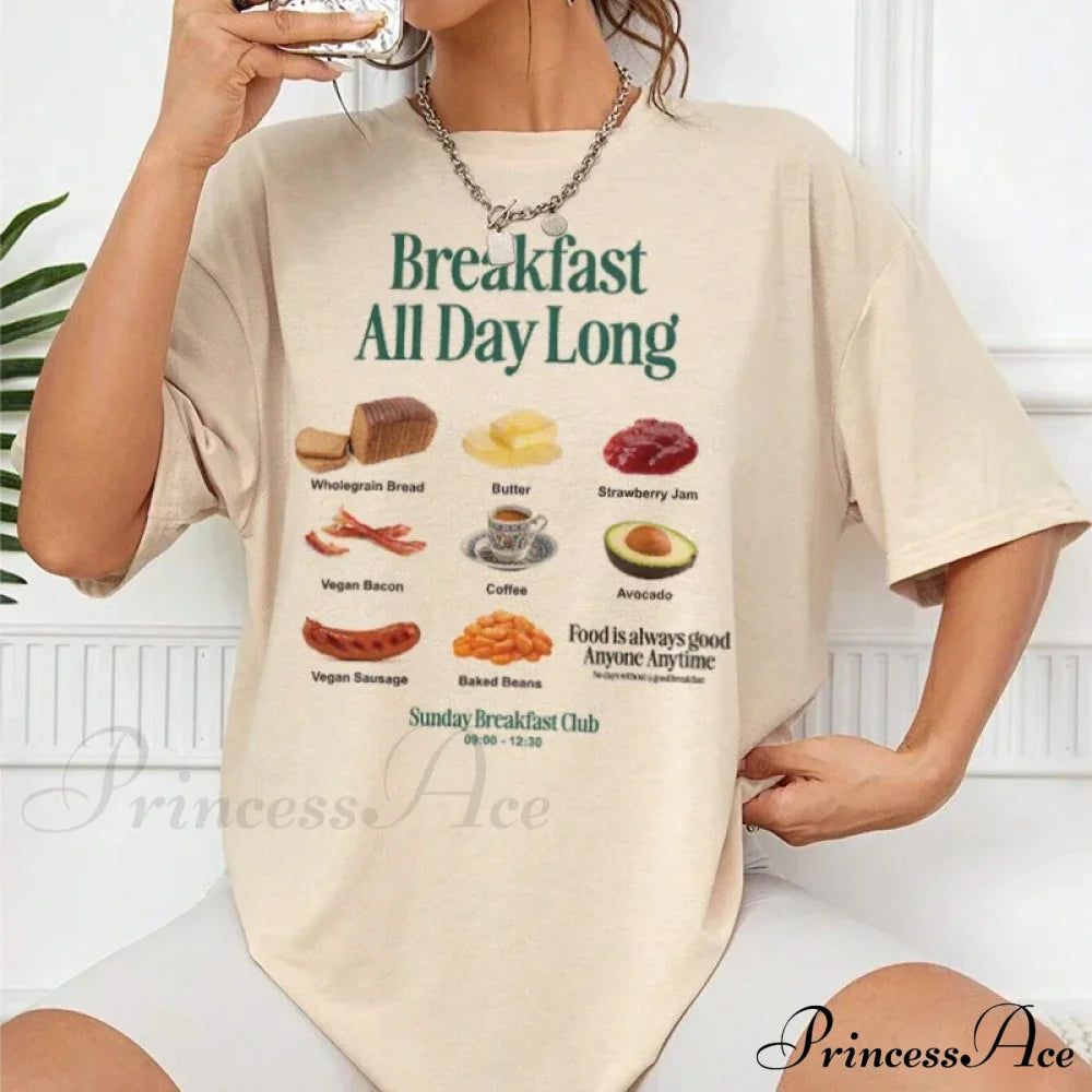 Shirt Ideas, Breakfast Retro Stylish …